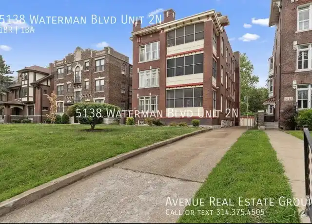 Property at 5138 Waterman Blvd Unit 2N, St. Louis, MO, 63108, 1 bed, 1 bath, [object Object]