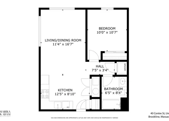 Property at 40 Centre St Unit 507, Brookline, MA, 02446, 0 beds, 1 bath, [object Object]