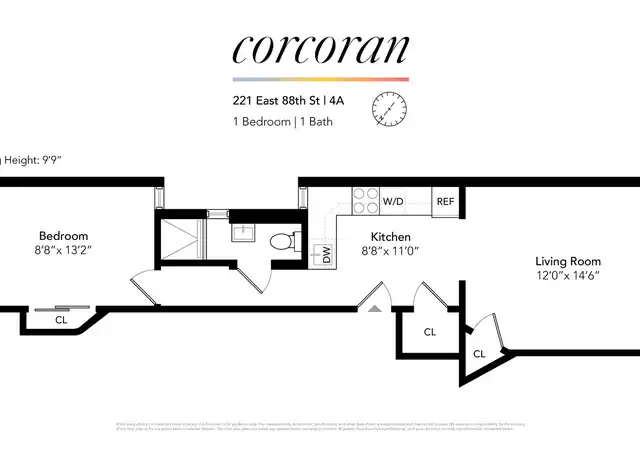 Property at 221 E 88th St Unit 4A, New York, NY, 10128, 1 bed, 1 bath, [object Object]