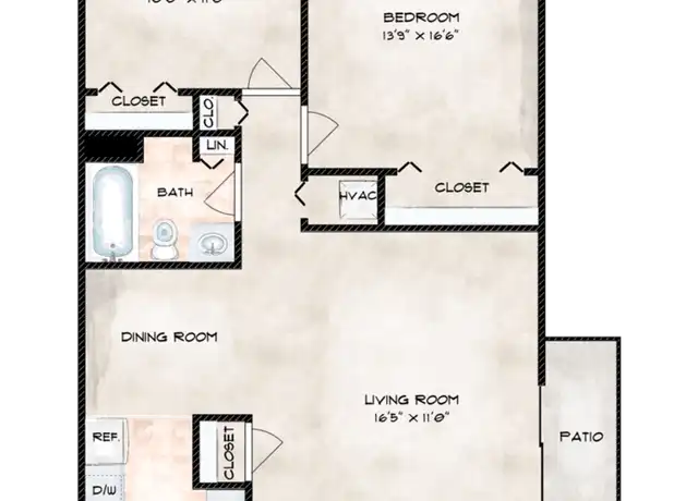 Property at 3817 Village Rd S Unit 3819 D, Colorado Springs, CO, 80917, 1 bed, 1 bath, [object Object]