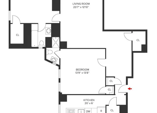 Property at 405 E 54th St Unit 1-O, New York, NY, 10022, 2 beds, 2 baths, [object Object]