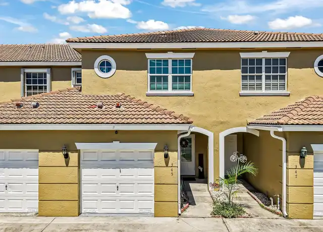 Property at 345 SW 121st Ave #345, Pembroke Pines, FL, 33025, 3 beds, 2.5 baths, [object Object]