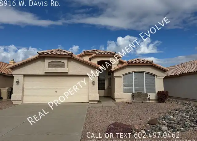 Property at 8916 W Davis Rd, Peoria, AZ, 85382, 4 beds, 2 baths, [object Object]