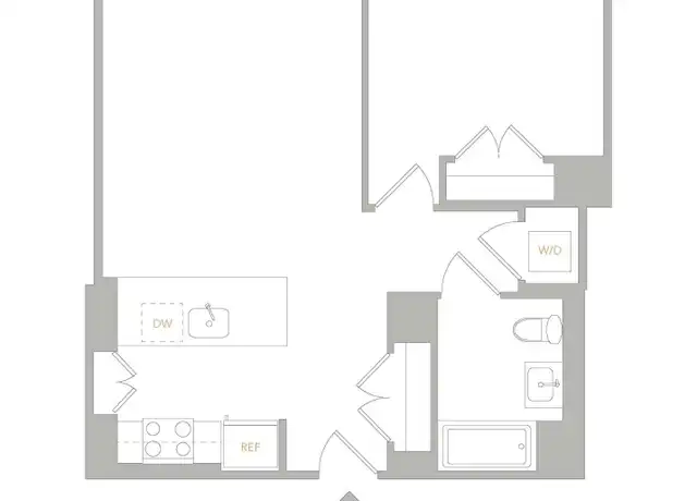 Property at 7 W 21st St Unit 1803, New York, NY, 10010, 1 bed, 1 bath, [object Object]