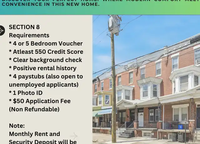 Property at 1723 W Butler St, Philadelphia, PA, 19140, 5 beds, 2 baths, [object Object]