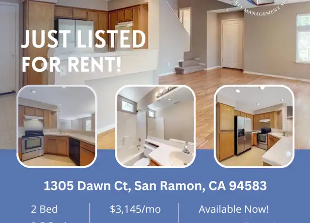 Property at 1305 Dawn Ct, San Ramon, CA, 94583, 2 beds, 2.5 baths, [object Object]