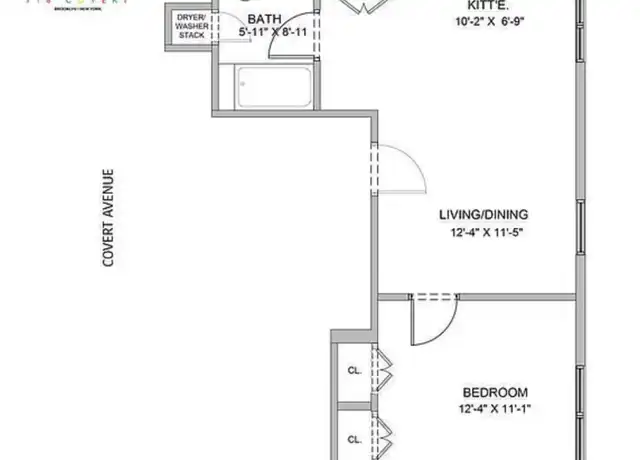 Property at 116 Covert St Unit 2B, Brooklyn, NY, 11207, 1 bed, 1 bath, [object Object]