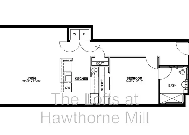 Property at 1101 Hawthorne Ln Unit 110, Charlotte, NC, 28205, 1 bed, 1 bath, [object Object]