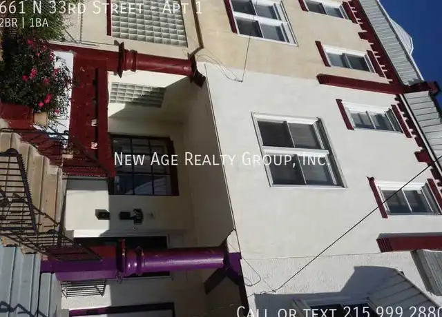 Property at 661 N 33rd St Unit 1, Philadelphia, PA, 19104, 2 beds, 1 bath, [object Object]