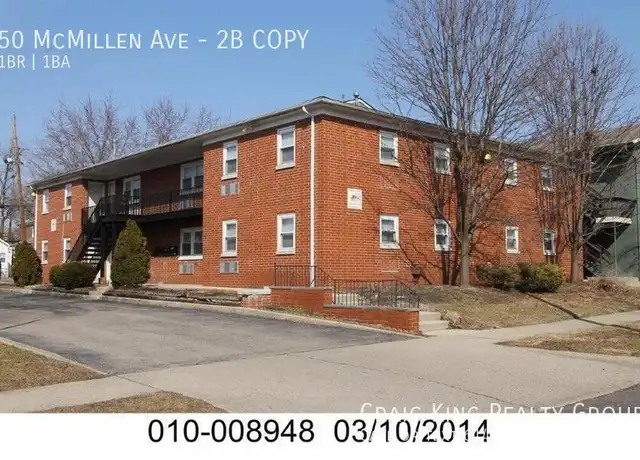 Property at 50 McMillen Ave Unit 2B, Columbus, OH, 43201, 1 bed, 1 bath, [object Object]