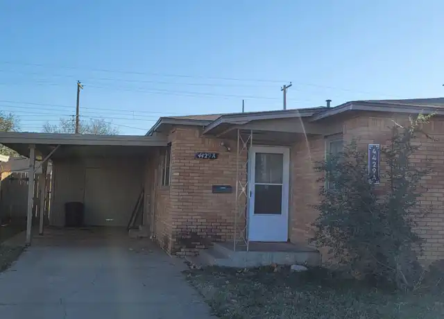 Property at 4429 31st St Unit A, Lubbock, TX, 79410, 2 beds, 1 bath, [object Object]