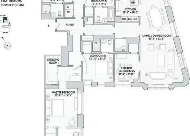Property at 235 W 75th St #523, New York, NY, 10023, 4 beds, 4.5 baths, [object Object]
