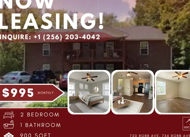 Property at 720 Robb Ave Unit 720 F, Clarksville, TN, 37040, 2 beds, 1 bath, [object Object]