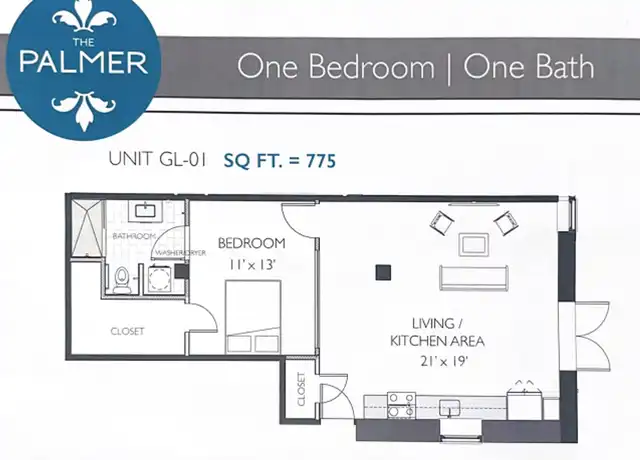 Property at 18 E Lancaster Ave Unit GL-01, Penn Wynne, PA, 19096, 1 bed, 1 bath, [object Object]
