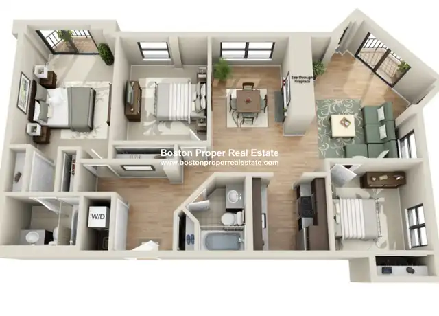Property at 32 Garrison St Unit 403, Boston, MA, 02116, 3 beds, 2 baths, [object Object]