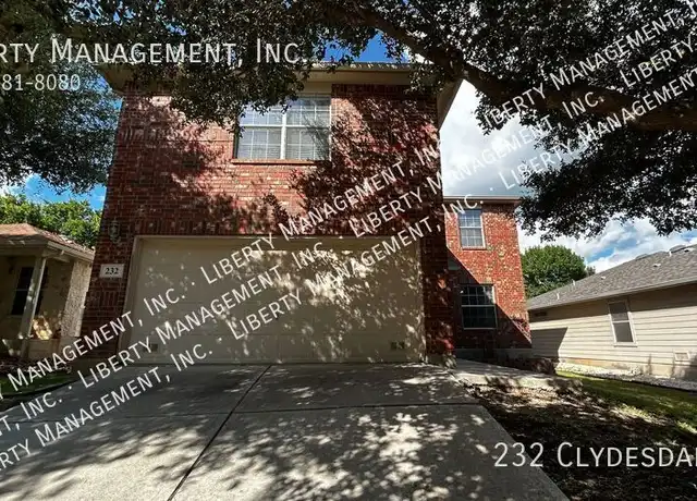 Property at 232 Clydesdale St, Cibolo, TX, 78108, 4 beds, 3 baths, [object Object]