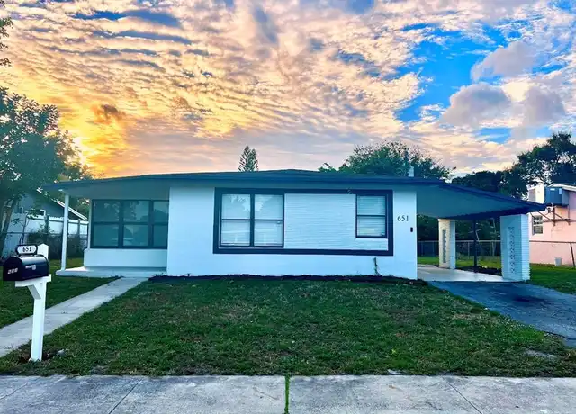 Property at 651 SW 28th Dr, Fort Lauderdale, FL, 33312, 3 beds, 1 bath, [object Object]