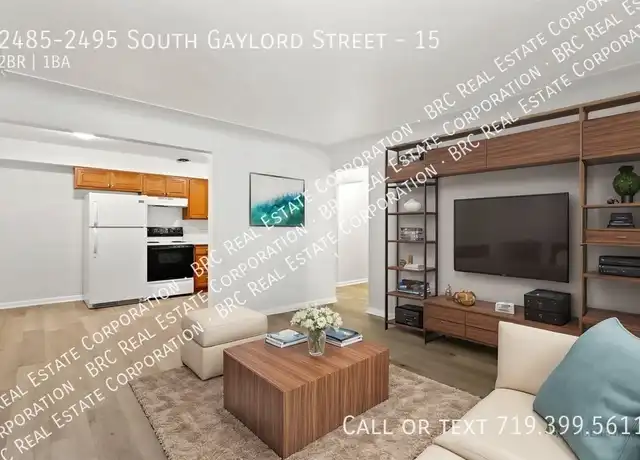Property at 2485 S Gaylord St Unit 15, Denver, CO, 80210, 2 beds, 1 bath, [object Object]
