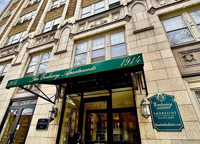 Property at Embassy Apartments - 1914 N Prospect Ave, Milwaukee, WI, 53202, 2 beds, 1 bath, [object Object]