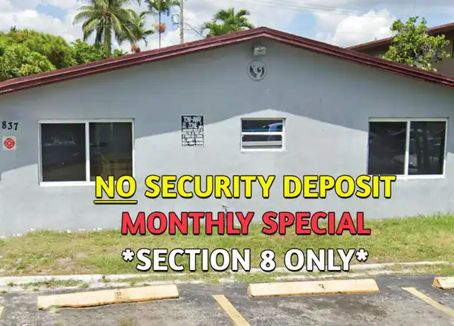 Property at 837 NW 10th Ter Unit 2, Fort Lauderdale, FL, 33311, 2 beds, 1 bath, [object Object]