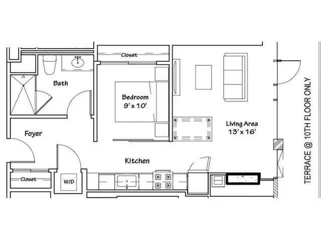 Property at 1010 Lake St Unit 1302, Oak Park, IL, 60301, 1 bed, 1 bath, [object Object]