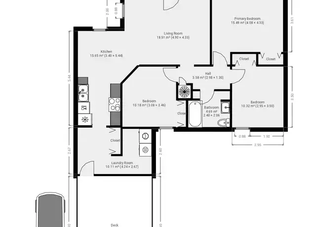 Property at 4906 Birch Ave, Pensacola, FL, 32506, 3 beds, 1 bath, [object Object]