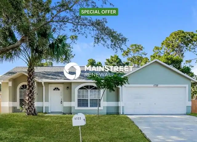 Property at 1722 Elmhurst Cir SE, Palm Bay, FL, 32909, 3 beds, 2 baths, [object Object]