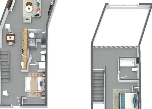 Property at Gateway Lofts - 1719 Grand Ave, Des Moines, IA, 50309, 2 beds, 2 baths, [object Object]
