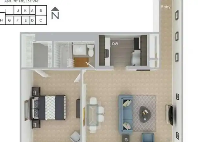 Property at 777 Boylston St, Boston, MA, 02116, 1 bed, 1 bath, [object Object]