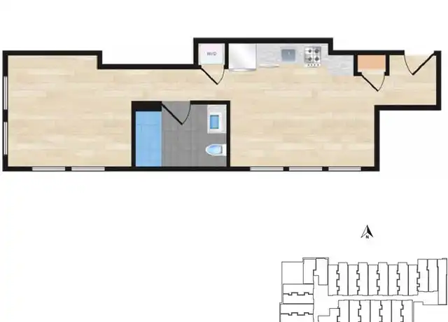 Property at 3220 Prospect St NW Unit 328, Washington, DC, 20007, 1 bed, 1 bath, [object Object]