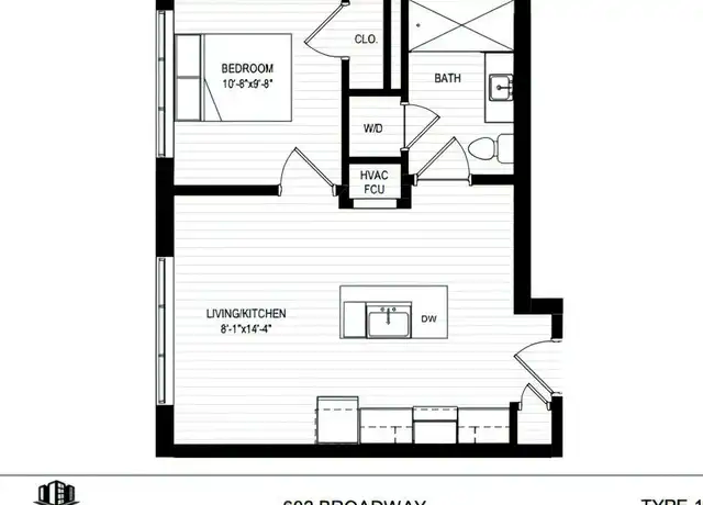 Property at 600 Broadway Unit 516, Chelsea, MA, 02150, 1 bed, 1 bath, [object Object]