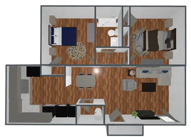 Property at Westover Commons Apartments - 1922 Varina Ave, Petersburg, VA, 23805, 2 beds, 1 bath, [object Object]