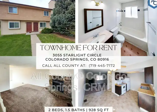 Property at 3055 Starlight Cir, Colorado Springs, CO, 80916, 2 beds, 1.5 baths, [object Object]