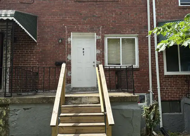 Property at 821 Bonaparte Ave, Baltimore, MD, 21218, 2 beds, 1 bath, [object Object]