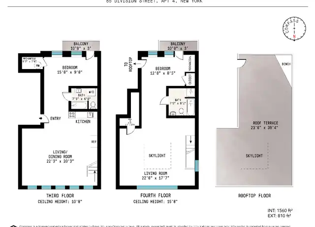 Property at 85 Division St Unit 4, New York, NY, 10002, 2 beds, 2 baths, [object Object]