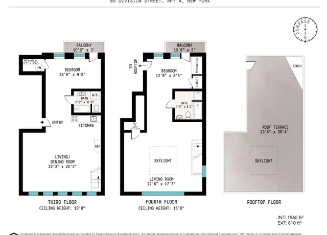 Property at 85 Division St Unit 4, New York, NY, 10002, 2 beds, 2 baths, [object Object]