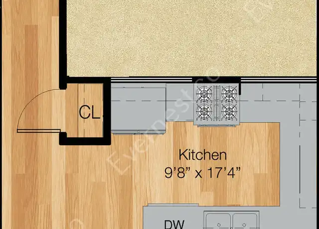 Property at 2374 S University Blvd #407, Denver, CO, 80210, 1 bed, 1 bath, [object Object]
