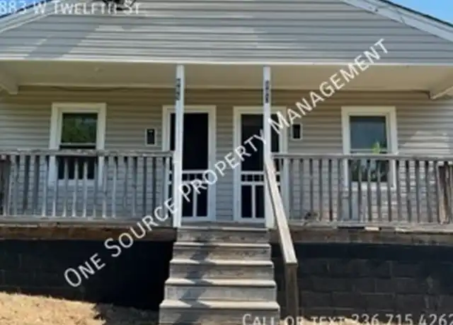 Property at 883 W 12th St, Winston-Salem, NC, 27105, 2 beds, 1 bath, [object Object]