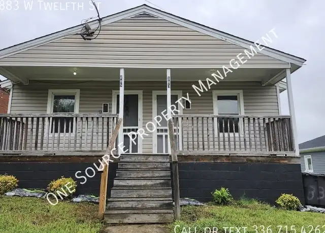 Property at 883 W 12th St, Winston-Salem, NC, 27105, 2 beds, 1 bath, [object Object]