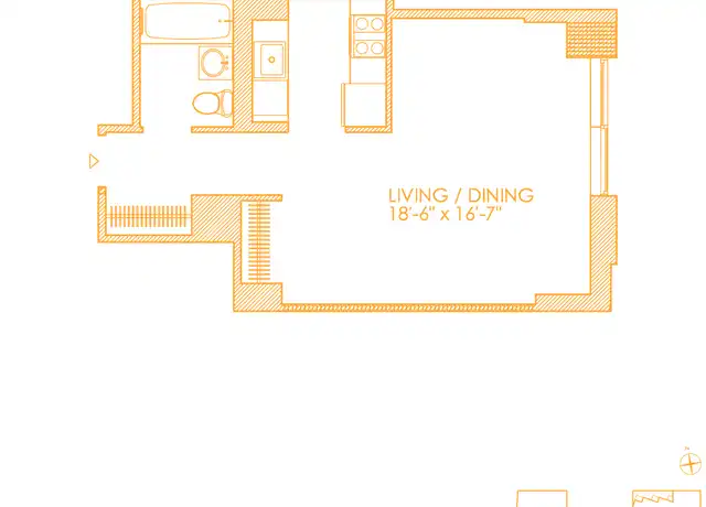 Property at 505 W 37th St Unit 803, New York, NY, 10018, 0 beds, 1 bath, [object Object]