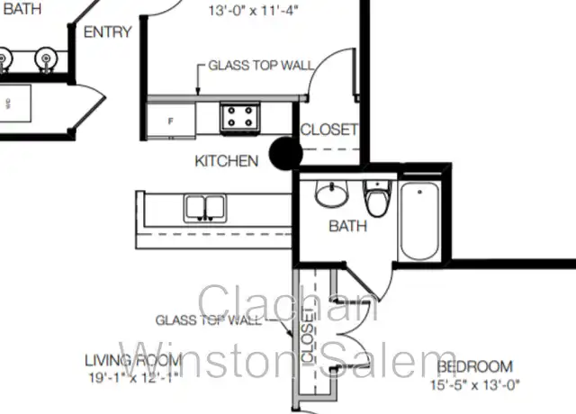 Property at 675 N Main St Unit 402, Winston-Salem, NC, 27101, 2 beds, 2 baths, [object Object]