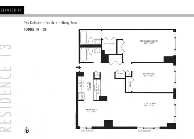 Property at 1 Devonshire Pl Unit 1013, Boston, MA, 02109, 2 beds, 2 baths, [object Object]