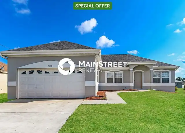 Property at 4318 9th St W, Lehigh Acres, FL, 33971, 3 beds, 2 baths, [object Object]