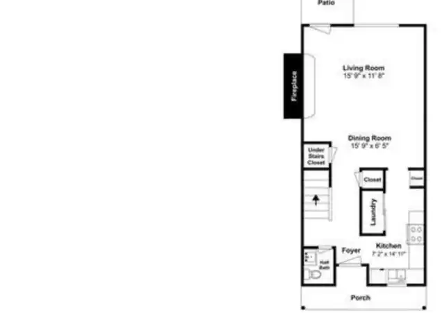 Property at 1026 Southmoor Dr, Arlington, TX, 76010, 2 beds, 1.5 baths, [object Object]
