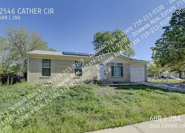 Property at 2546 Cather Cir, Colorado Springs, CO, 80916, 6 beds, 2 baths, [object Object]