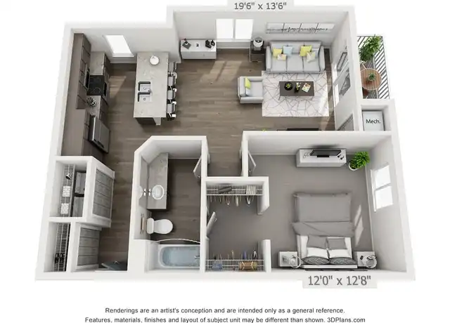 Property at Silverthorne Flats - Bldg 1 - 2121 S Silverthorne Ave, Sioux Falls, SD, 57110, 2 beds, 2 baths, [object Object]