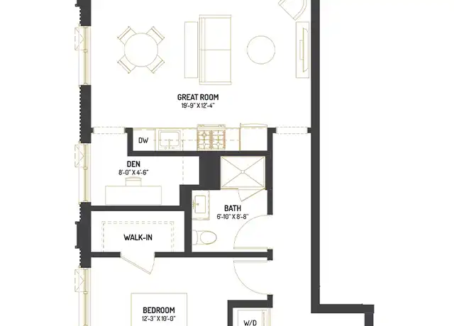Property at 1135 W Winona St Unit B201, Chicago, IL, 60640, 1 bed, 1 bath, [object Object]