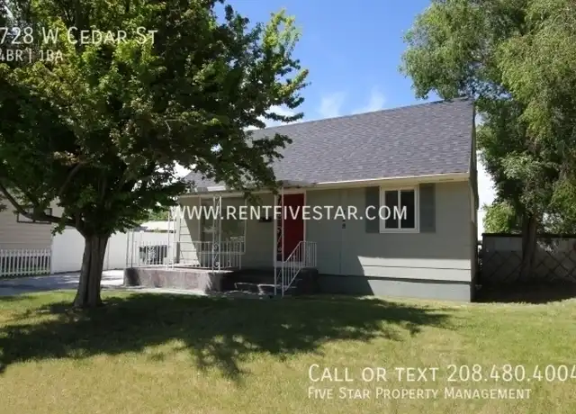 Property at 728 W Cedar St, Pocatello, ID, 83201, 4 beds, 1 bath, [object Object]