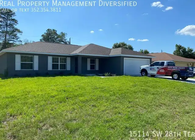 Property at 15114 SW 28th Terrace Rd, Ocala, FL, 34473, 4 beds, 2 baths, [object Object]
