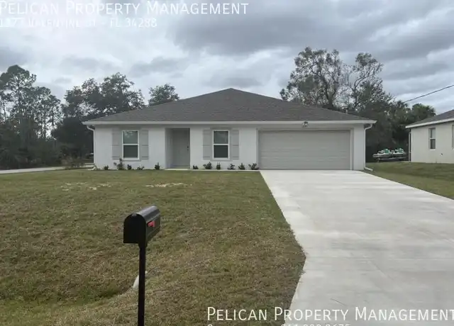 Property at 1277 Valentine St, North Port, FL, 34288, 4 beds, 2 baths, [object Object]